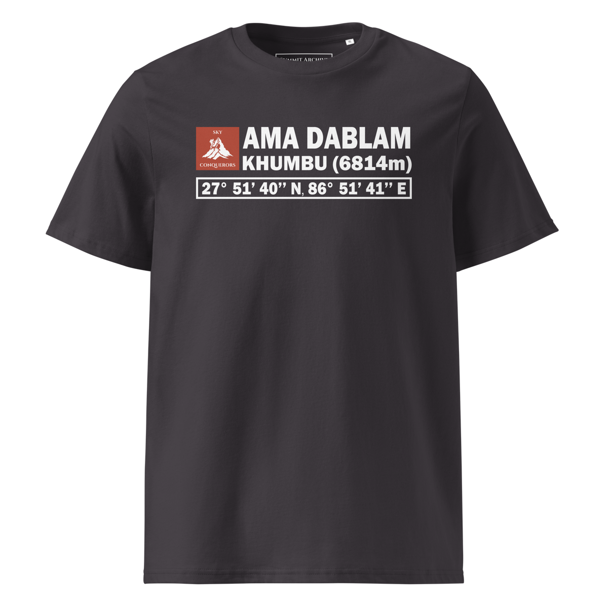 Ama Dablam - camiseta Anthracite, vista frontal