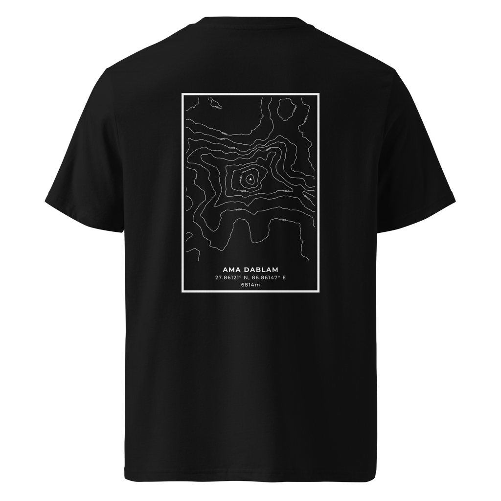 Ama Dablam - camiseta Negro, vista trasera