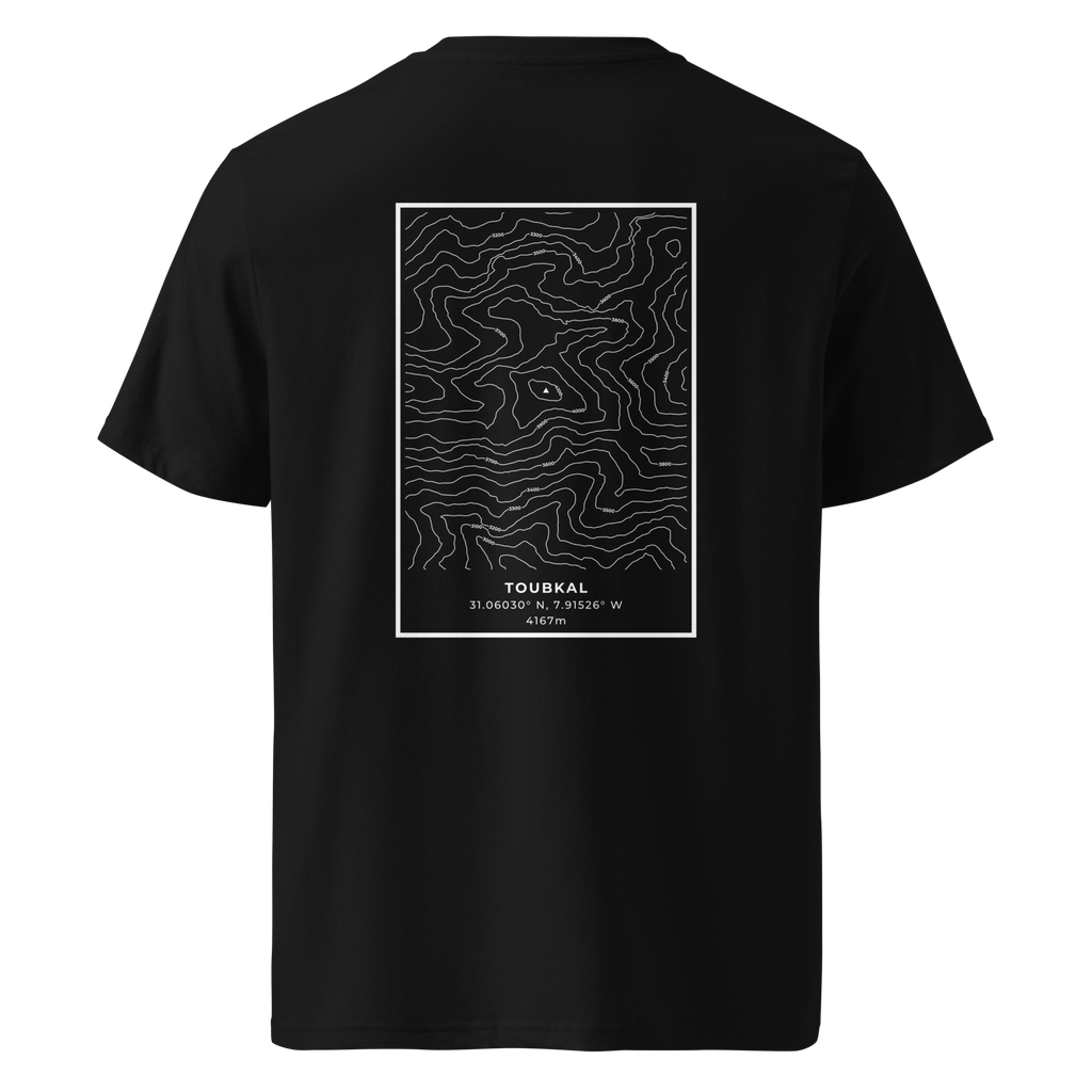 Toubkal - camiseta Negro, vista trasera
