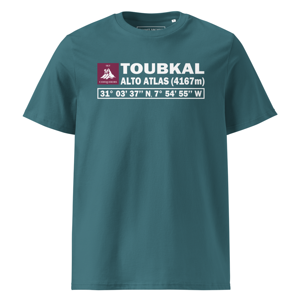 Toubkal - camiseta Stargazer, vista frontal