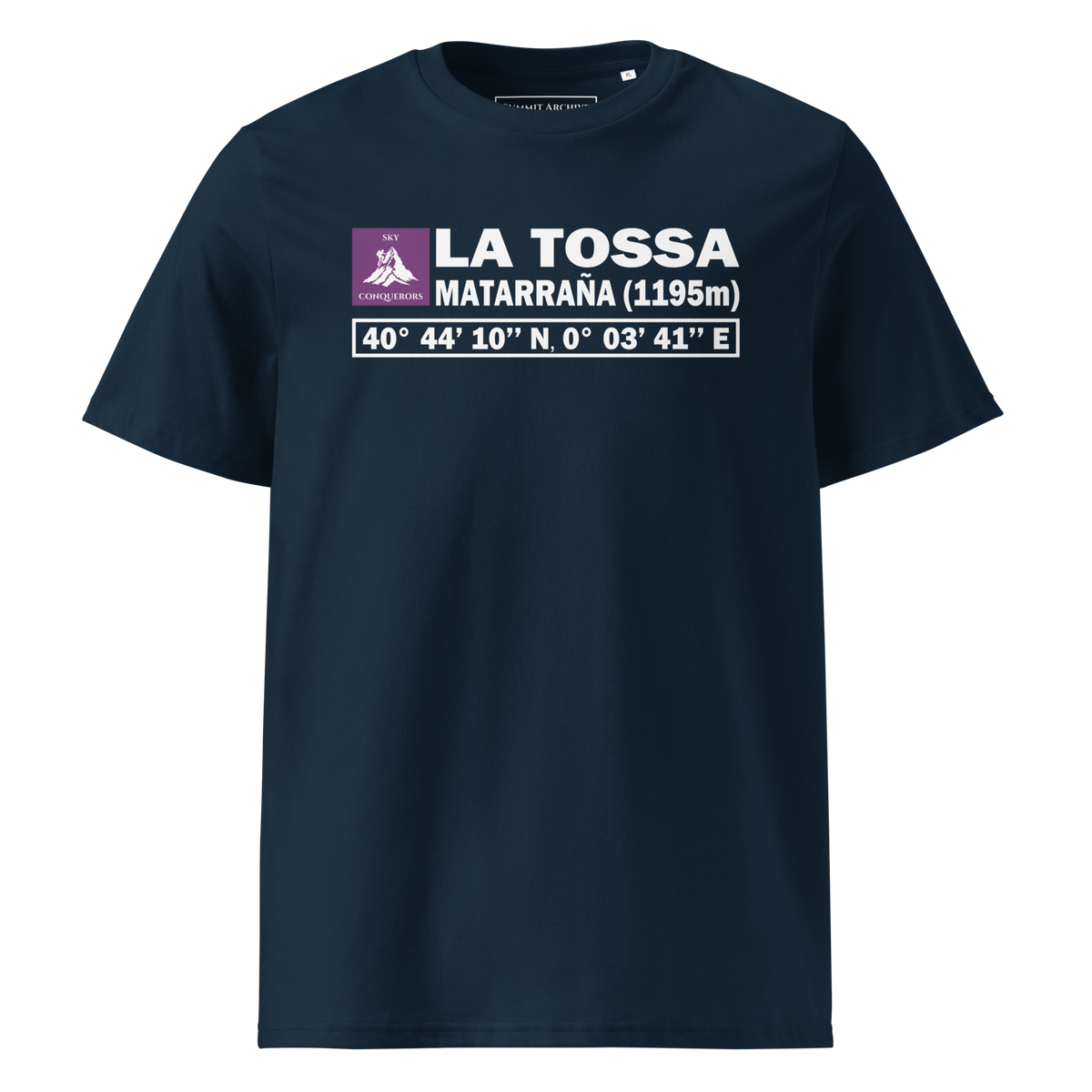 La Tossa - camiseta French Navy, vista frontal