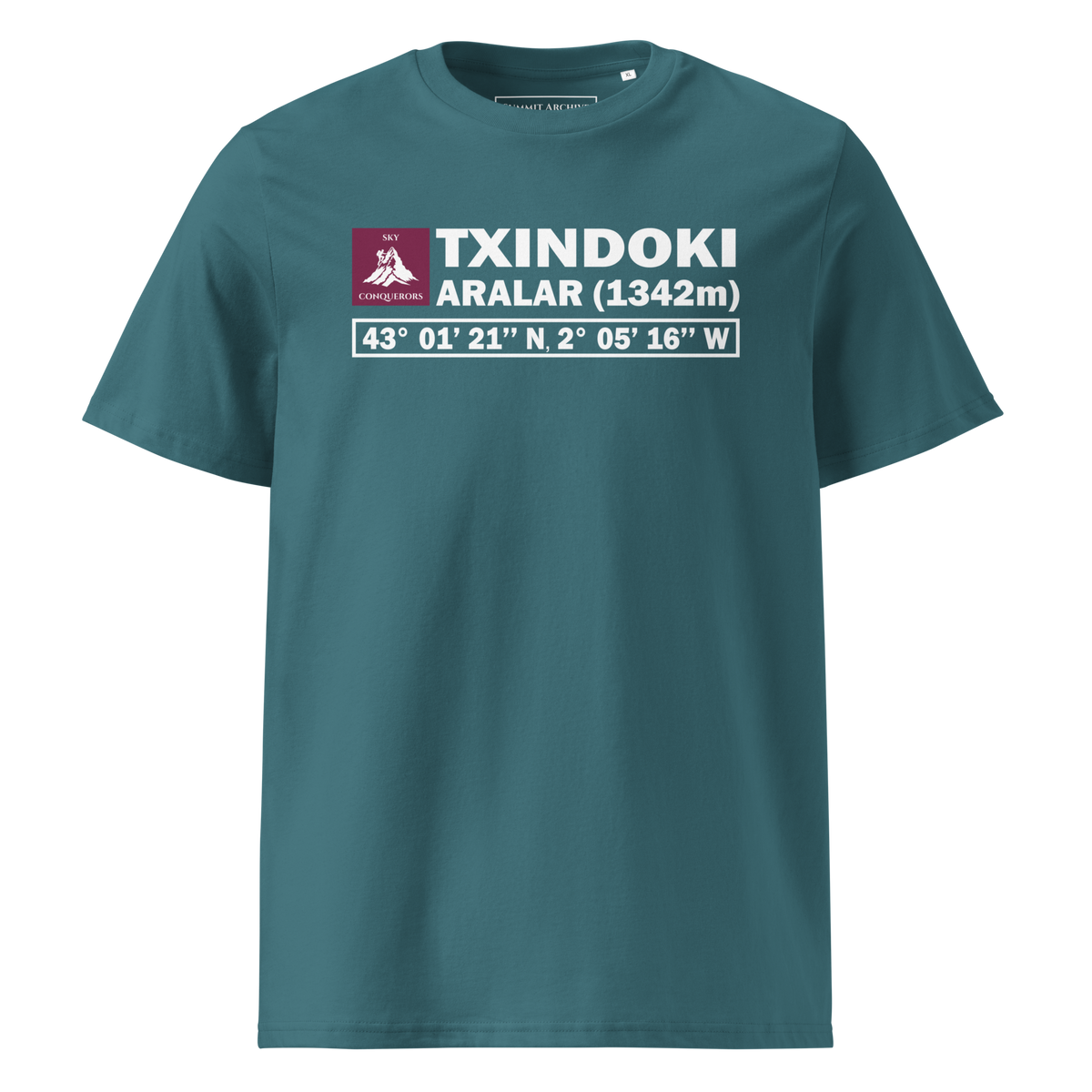 Txindoki / Larrunarri - camiseta Stargazer, vista frontal