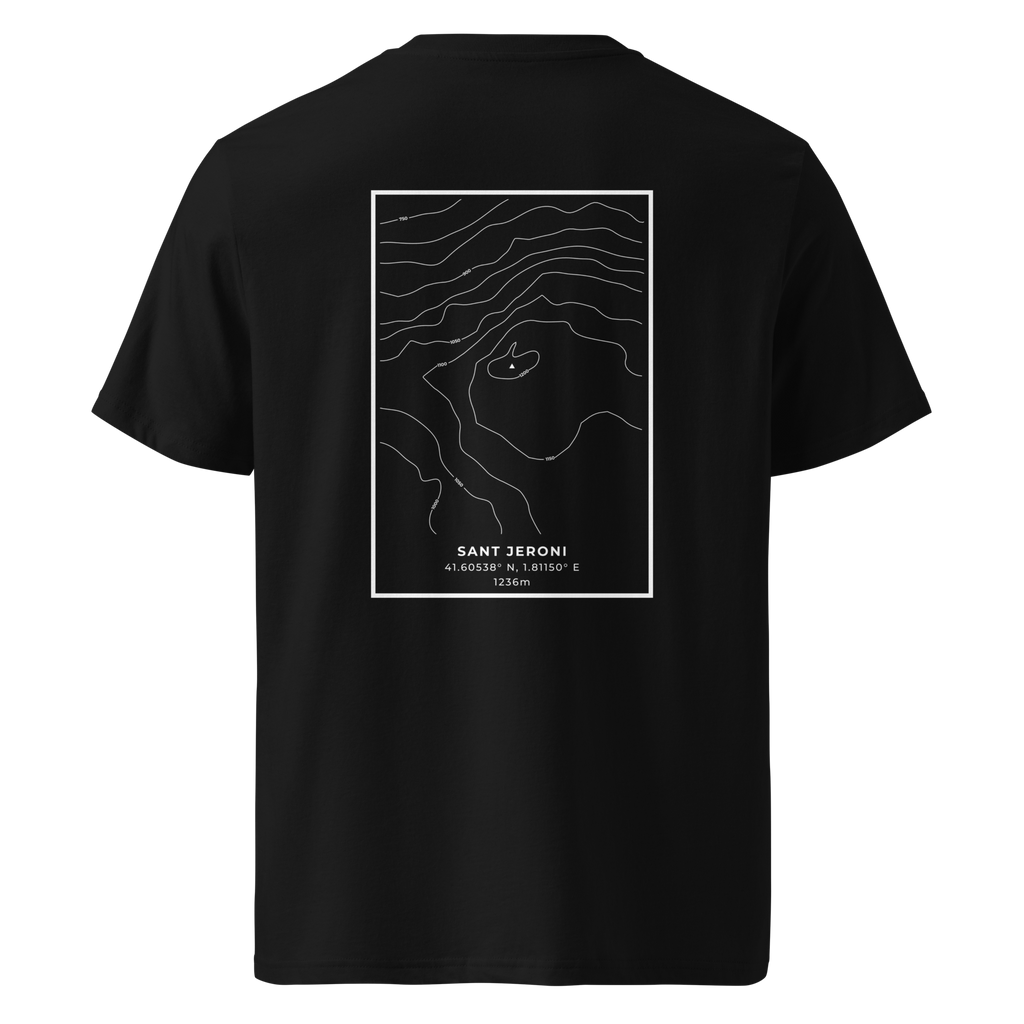 Sant Jeroni - camiseta Negro, vista trasera